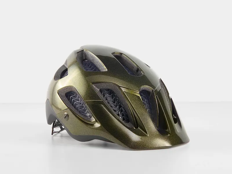 Bontrager Blaze WaveCel LTD Mountain Bike Helmet Gold and Metallic-1